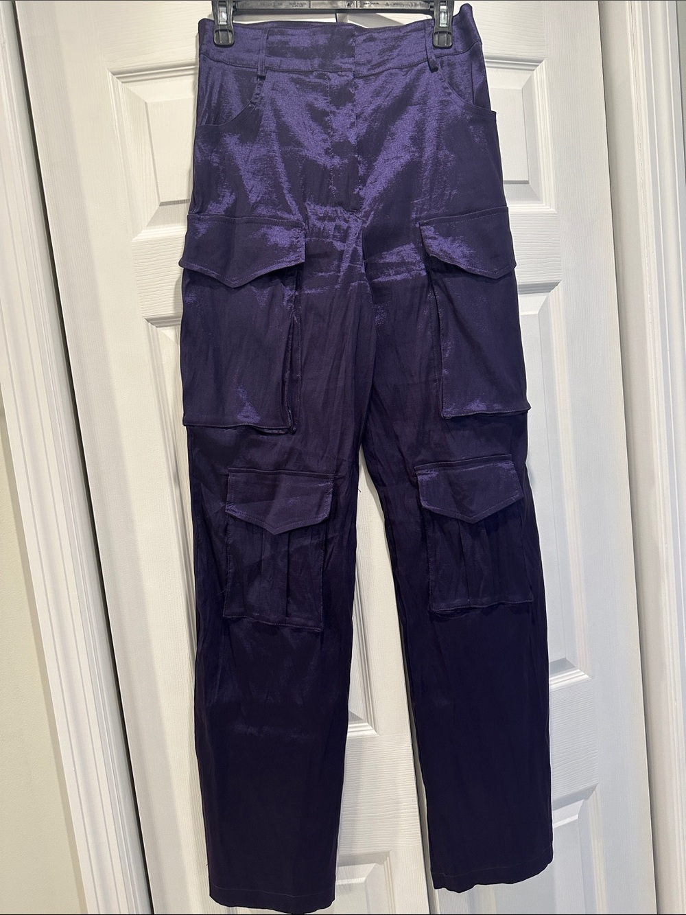 Utility Cargo Joggers in Purple - Women's Cargo Pants